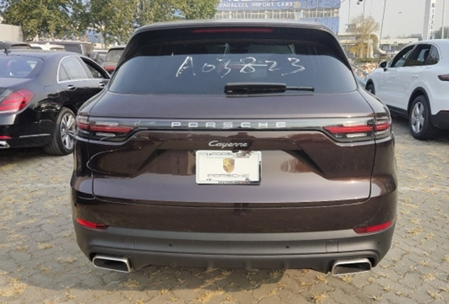 21款保时捷卡宴3.0T 桃红木