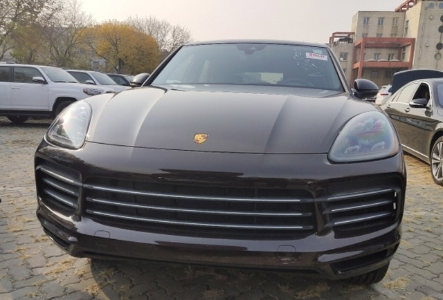 21款保时捷卡宴3.0T 桃红木
